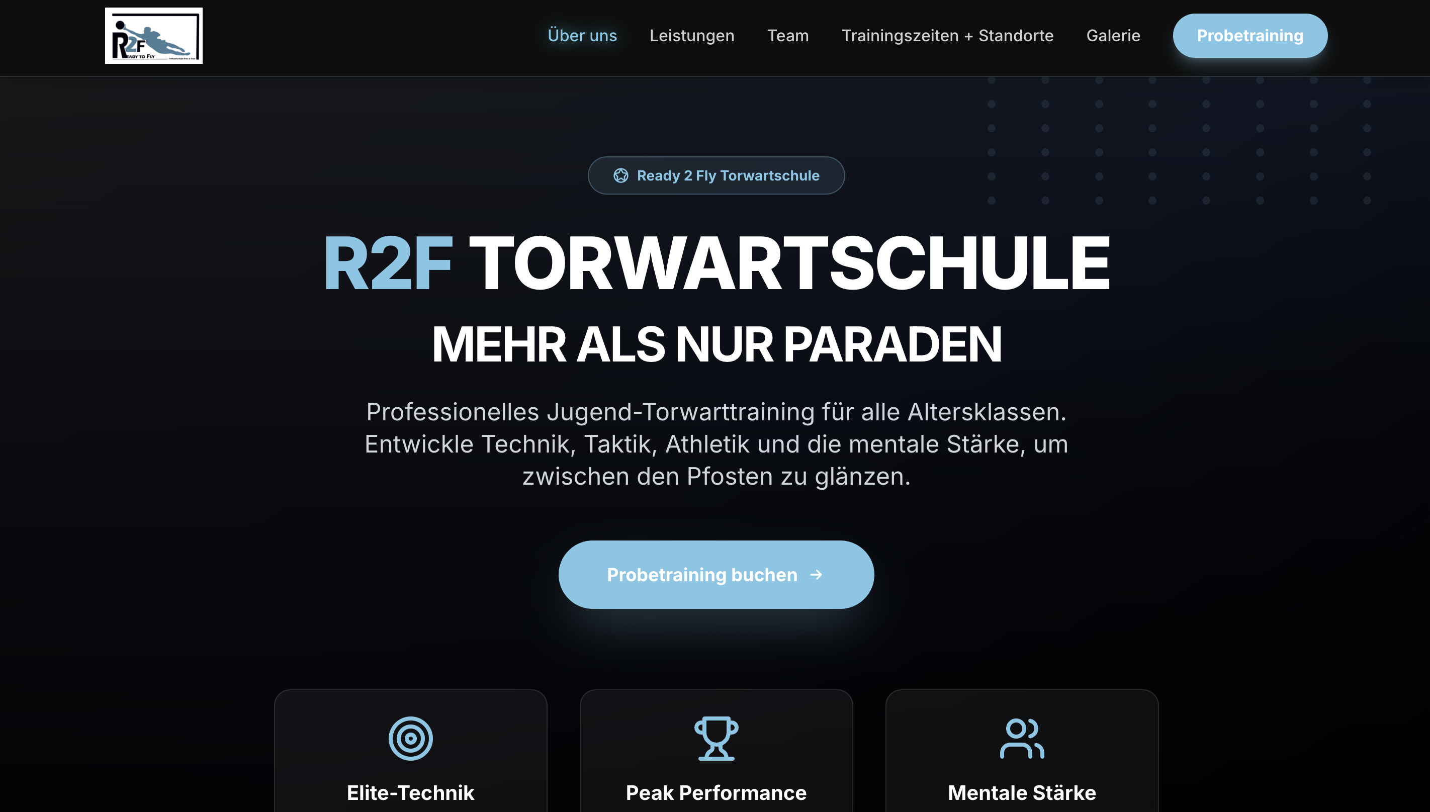 R2F-Torwartschule